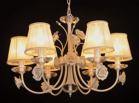 картинка Подвесная люстра 2031/6 (cream pearl) от магазина BTSvet