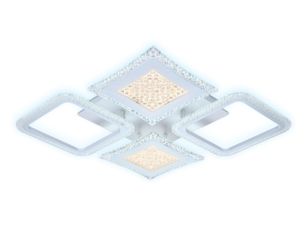 картинка Потолочная люстра светодиодная с пультом регулировкой яркости и цветовой температуры ночным режимом Acrylica Original FA430 от магазина BTSvet