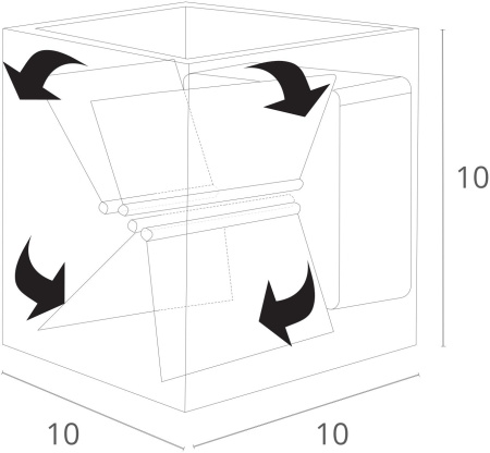 картинка Архитектурная светодиодная подсветка A1414AL-1WH от магазина BTSvet