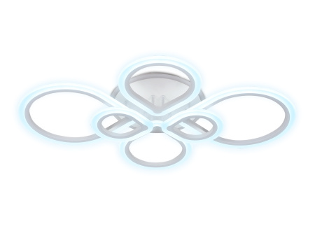 картинка Потолочная люстра светодиодная с пультом, регулировкой яркости, цветовой температуры и ночным режимом Acrylica FA522 от магазина BTSvet