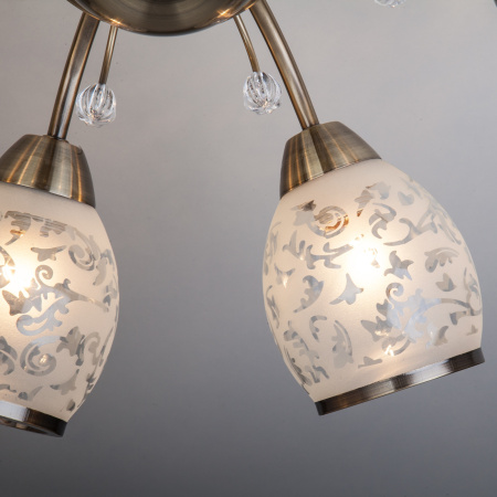 картинка Потолочная люстра 30026/8 античная бронза от магазина BTSvet