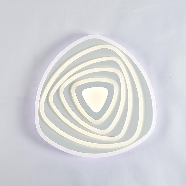 картинка Потолочный светильник светодиодный с пультом и управлением смартфоном регулировкой яркости и цветовой температуры таймером Триест Смарт CL737A35E RGB от магазина BTSvet