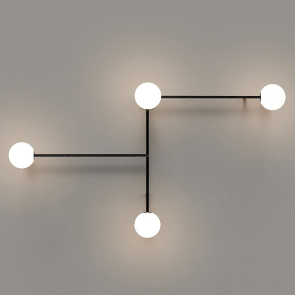 картинка Бра LINES 4 черный от магазина BTSvet