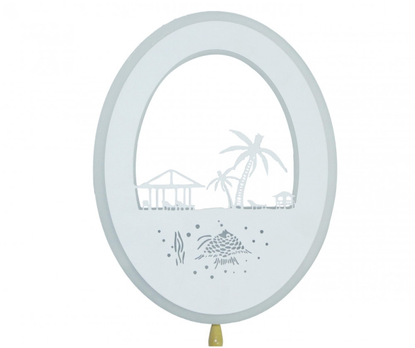 картинка Настенный светильник светодиодный с выключателем Пальма 074110,26 от магазина BTSvet