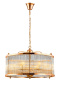 картинка Подвесная люстра TADEO SP6 D600 GOLD/TRANSPARENTE от магазина BTSvet