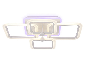 Потолочная люстра светодиодная с пультом регулировкой цветовой температуры и яркости с ночным режимом ACRYLICA FA533