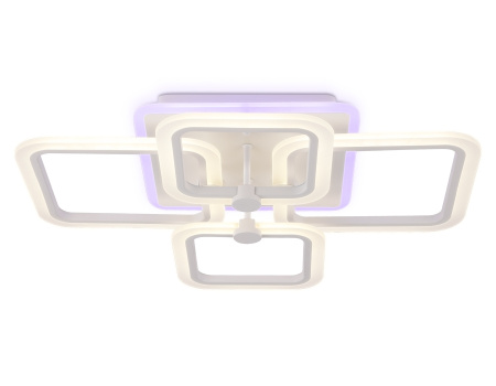 Потолочная люстра светодиодная с пультом регулировкой цветовой температуры и яркости с ночным режимом ACRYLICA FA533