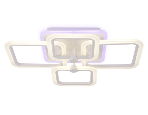 Потолочная люстра светодиодная с пультом регулировкой цветовой температуры и яркости с ночным режимом ACRYLICA FA533