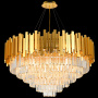 картинка Подвесная люстра хрустальная VERTIGO 81440/12C GOLD от магазина BTSvet
