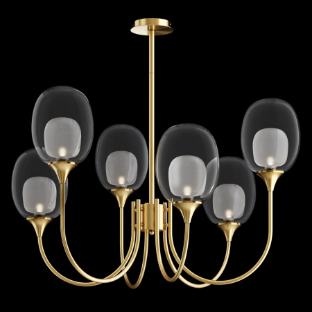 картинка Люстра потолочная на штанге Aura MOD016PL-06BS от магазина BTSvet