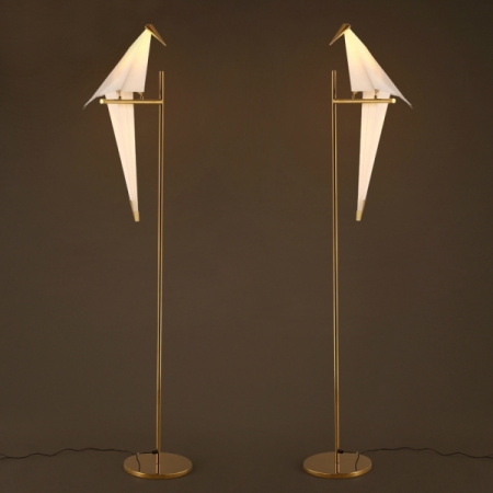 Торшер светодиодный Origami Bird Floor Lamp