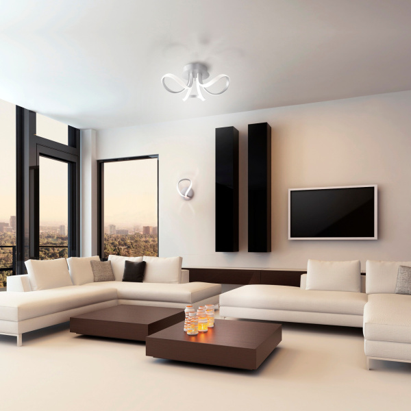 картинка Потолочная светодиодная люстра Knot Led 4994 от магазина BTSvet