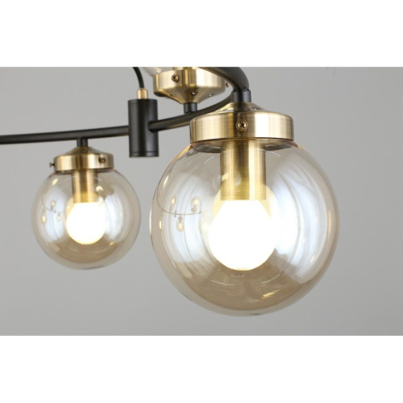 картинка Подвесная люстра светодиодная Sorrento OML-94003-10 от магазина BTSvet