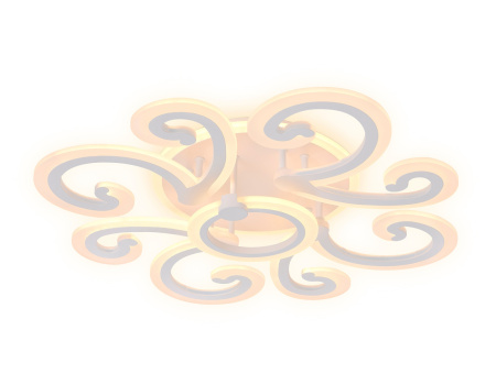 картинка Потолочная люстра светодиодная с пультом регулировкой цветовой температуры и яркости ночной режим FA5143 от магазина BTSvet