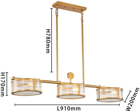 картинка Подвесной светильник Radiales 3099-6P от магазина BTSvet