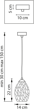 картинка Подвесной светильник Erbareo 799014 от магазина BTSvet