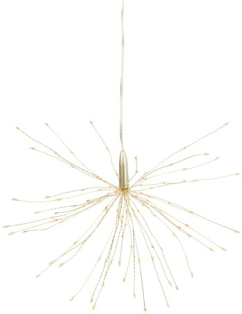 картинка Фигура светодиодная Фейерверк на батарейках 3AA, 30х30см. Подвесная. 120 светодиодов. Разноцветный свет. Пульт ДУ в-к. ULD-H3030-150/DTA/3AA/RC MULTI IP20 FIREWORKS от магазина BTSvet