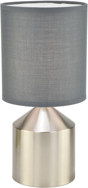 Интерьерная настольная лампа с выключателем 709/1L Grey