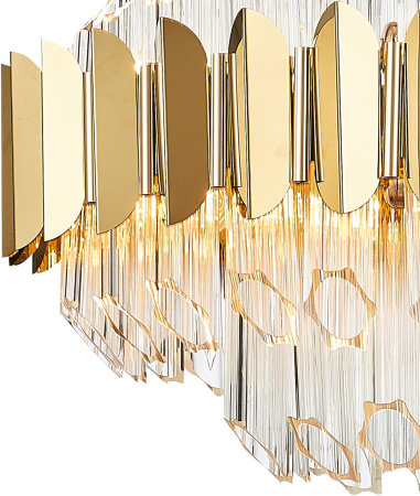 картинка Подвесная люстра RIVERA 81443/8C GOLD от магазина BTSvet