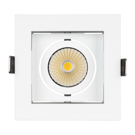 картинка Светильник встраиваемый LED CL-KARDAN-S102x102-9W Warm (WH, 38 deg) (Arlight, IP20 Металл, 3 года) 024137 от магазина BTSvet