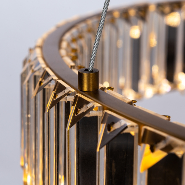 картинка Подвесная люстра хрустальная светодиодная Renata 1135/17 SP-36 от магазина BTSvet