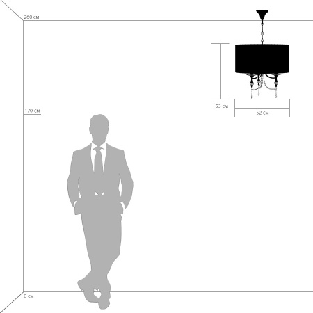 картинка Подвесная люстра PARALUME 725036 от магазина BTSvet