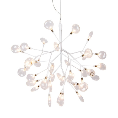 картинка Подвесная люстра светодиодная EVITA SP36 WHITE/TRANSPARENT от магазина BTSvet