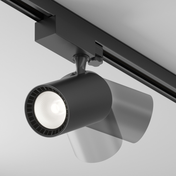 картинка Трековый светильник трехфазный 220V светодиодный Vuoro TR029-3-26W4K-W-B от магазина BTSvet
