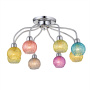 картинка Детская разноцветная люстра Popurri CL604181 от магазина BTSvet