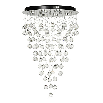 Потолочная светодиодная люстра с пультом хрусталь Flusso Flusso L 1.4.55.601 N