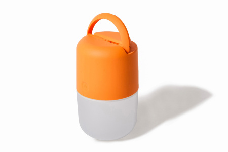 Кемпинговый фонарь светодиодный с выключателем на солнечных батареях с USB-портом IP44 P9035 Or