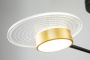 картинка Люстра потолочная светодиодная на штанге Halo 10211/SG LED*212W Gold/Black от магазина BTSvet
