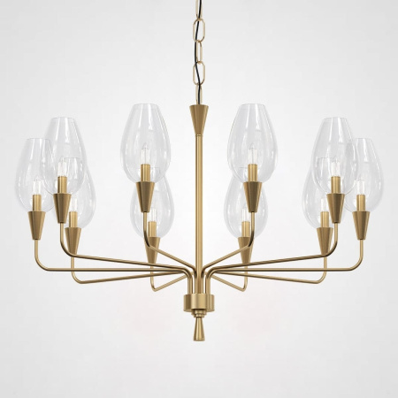 Подвесная люстра Viola 10 Прозрачный