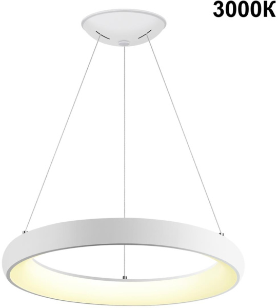 картинка Светильник подвесной диммируемый, с пультом ДУ (2.4G) LED 60W Novotech Fold 359032 OVER от магазина BTSvet