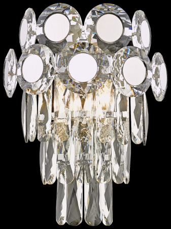 Настенный светильник хрустальный Claudia WE134.02.101