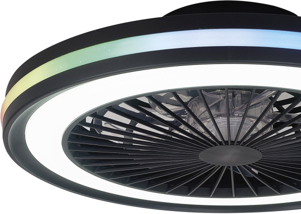 картинка Потолочная люстра светодиодная с вентилятором Mantra Gamer 8292 от магазина BTSvet