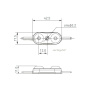 картинка Модуль герметичный ARL-ORION-R07-12V Cool (2835, 2 LED, 170 deg) (Arlight, Закрытый) 028775 от магазина BTSvet