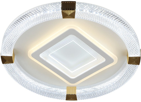 Потолочная люстра светодиодная LED 64W, с пультом ДУ PLC-3049-480