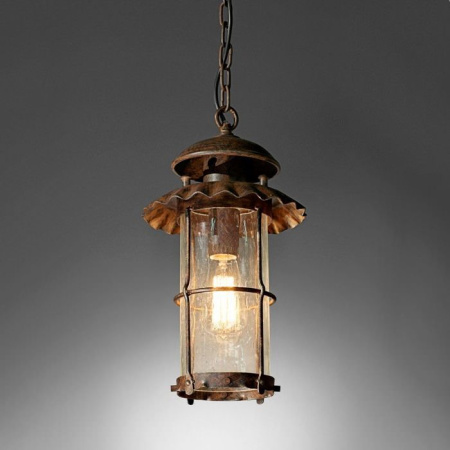 Уличный подвесной светильник кованый Genova L70701.07