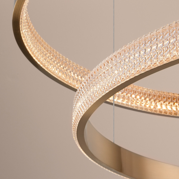 картинка Подвесная люстра светодиодная с пультом и управлением смартфоном регулировкой яркости Smart Posh 90275/3 от магазина BTSvet