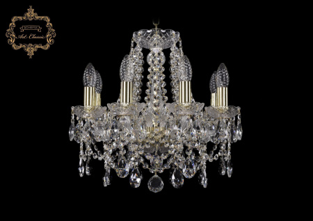 Хрустальная подвесная люстра 11.25.8.141.Gd.Sp