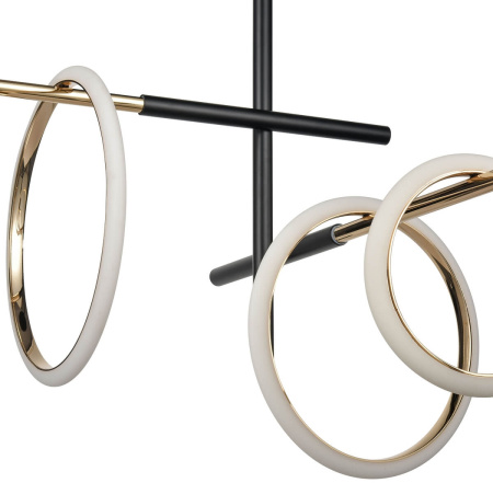 картинка Потолочная люстра светодиодная Bellezza 10038 VL7262L04 от магазина BTSvet