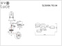 картинка Потолочная люстра на штанге Evoluce Faema SLE6006-702-04 от магазина BTSvet