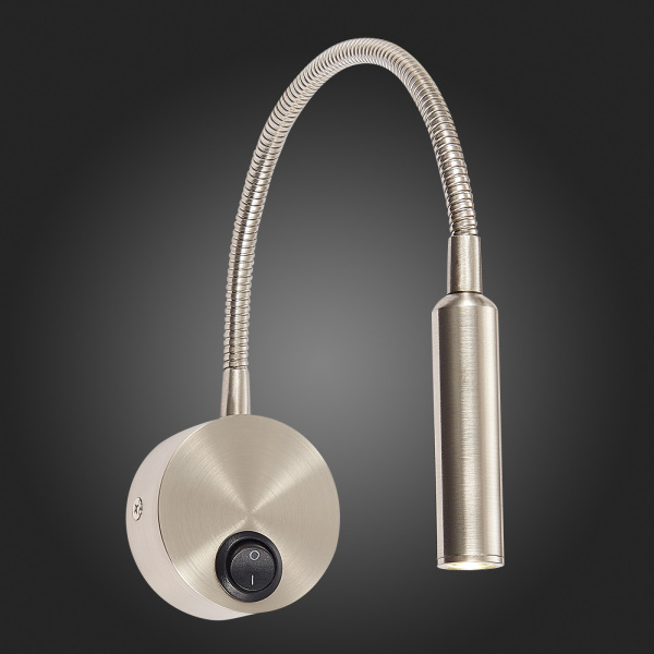 картинка Бра светодиодное с выключателем для чтения Bersone ST653.131.01 от магазина BTSvet