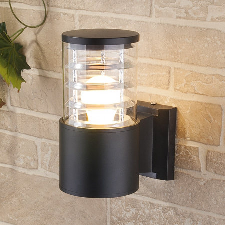 картинка Настенный светильник уличный Techno 1408 черный от магазина BTSvet