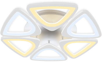 Потолочная люстра светодиодная с пультом регулировкой цветовой температуры и яркости Acrylica FA4494