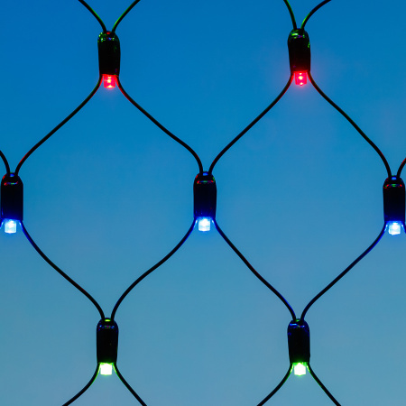 картинка Светодиодная гирлянда ARD-NETLIGHT-CLASSIC-2500x2500-BLACK-432LED RGB (230V, 26W) (Ardecoled, IP65) 024693 от магазина BTSvet