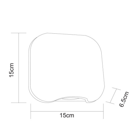 картинка Архитектурная подсветка A8503AL-1WH от магазина BTSvet