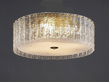 Потолочная люстра хрустальная 10826/PL brass