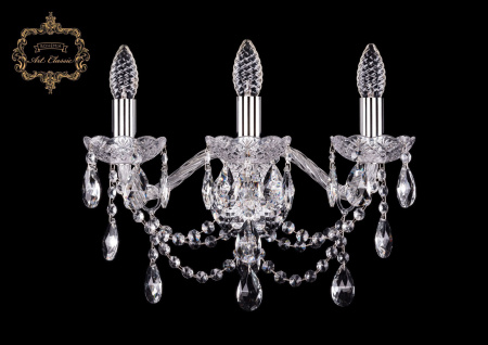 Хрустальное бра 10.25.3.165.Cr.Sp